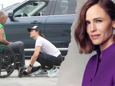 Sungguh Mulia, Jennifer Garner Nekat Turun ke Jalanan Demi Pasangkan Kaos Kaki Tunawisma
