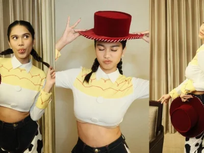 Unik! Deretan Artis Cosplay Kostum Di Ulang Tahun Azizah Salsha