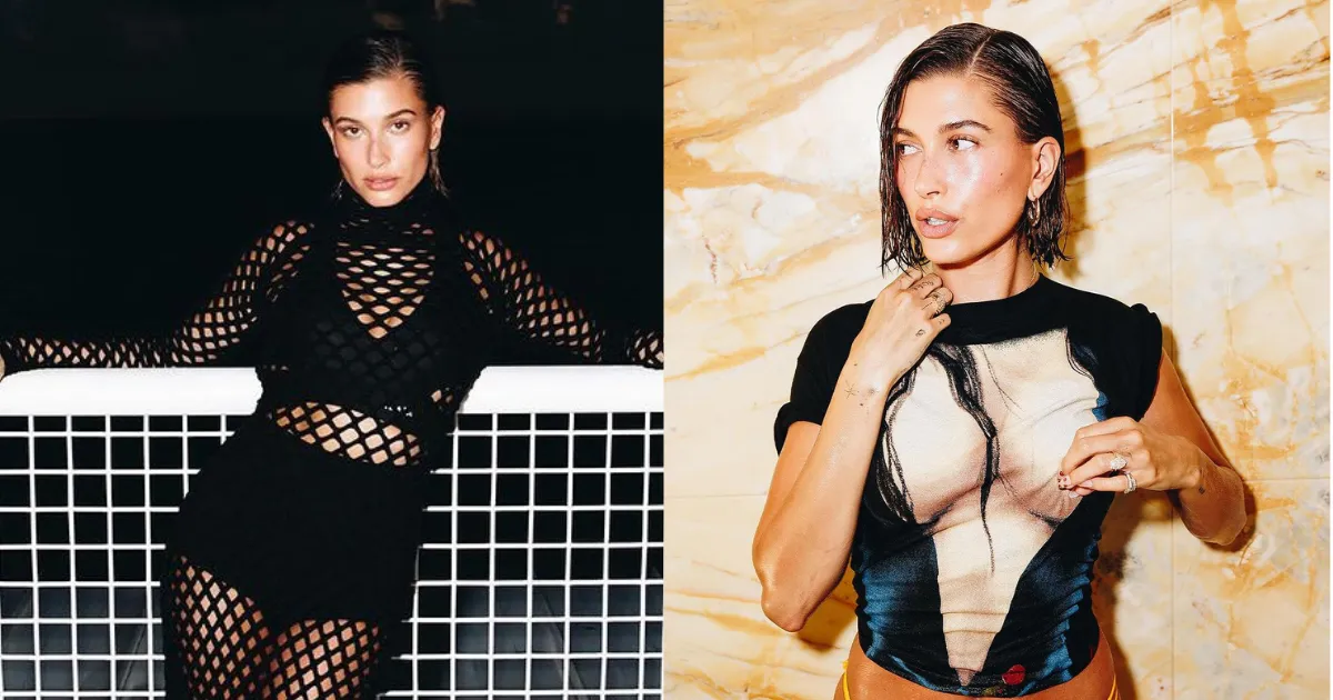Unggah Foto Seksi, Hailey Bieber Bantah Kabar Kehamilan
