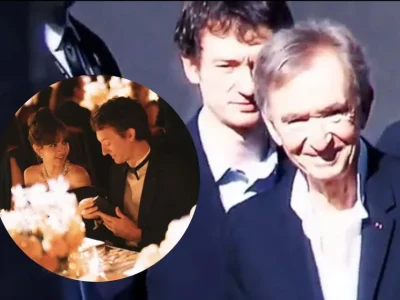 Reaksi Ayah Frederic Arnault Saat Diteriaki Penggemar Lisa
