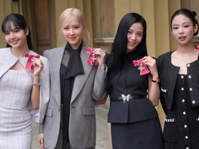 BlackPink dapat Penghargaan dari Raja Charles III
