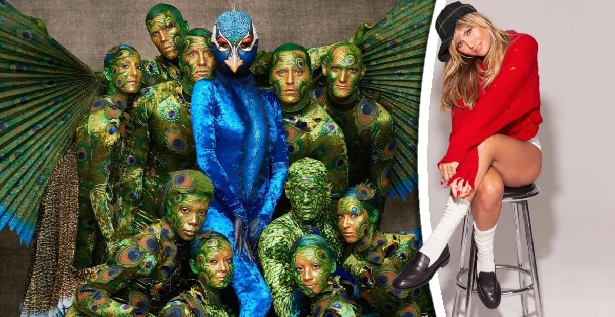 10 Kostum Nyeleneh Heidi Klum di Momen Halloween