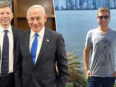 Parah! Ditengah Perang Israel-Palestina, Putra Benjamin Netanyahu Malah Plesiran di Amerika Serikat