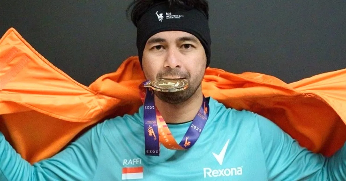 Raffi Ahmad Jadi Ketagihan Ikut Marathon