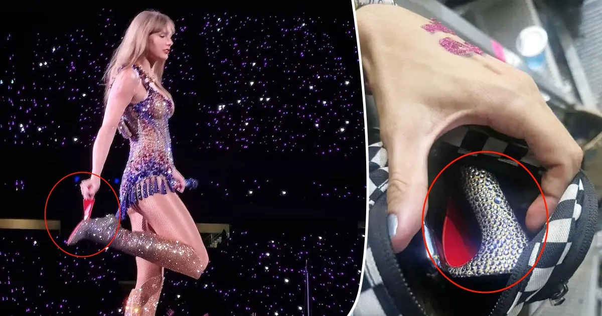 Hak Sepatu Rusak Milik Taylor Swift Dijual Untuk Amal