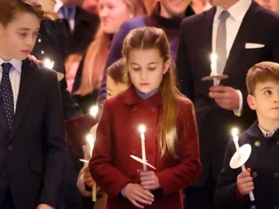 Lucunya Tingkah Pangeran Louis di Malam Kebaktian Natal