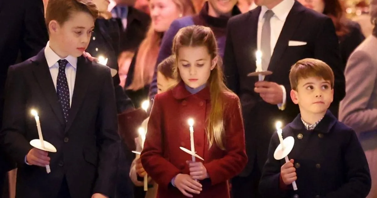 Lucunya Tingkah Pangeran Louis di Malam Kebaktian Natal