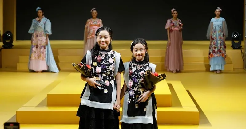 Dua Desainer Cilik Pamerkan Koleksi The Garden Romance