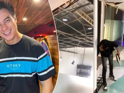 Ngeri! Kantor Baru Baim Wong Tiba-Tiba Ambruk