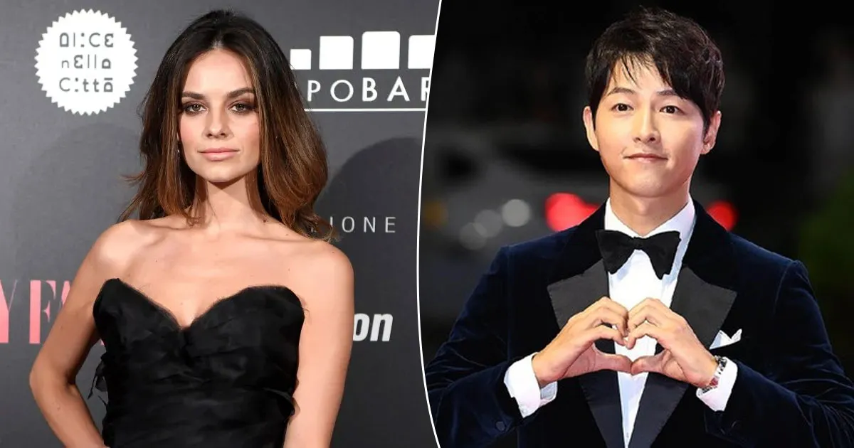 Momen Song Joong Ki dan Istri Momong Anak di Italia