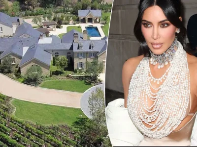 Potret Rumah Kim Kardashian yang Diejek Mirip Rumah Sakit Jiwa