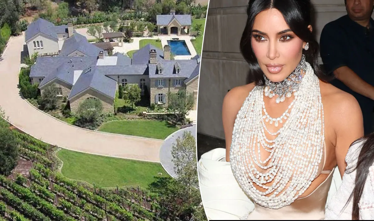 Potret Rumah Kim Kardashian yang Diejek Mirip Rumah Sakit Jiwa