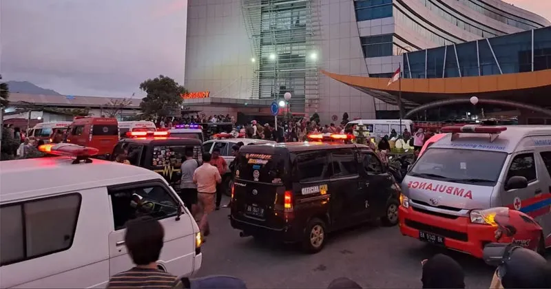 Ada Ledakan di RS Semen Padang, Ratusan Pasien Dievakuasi