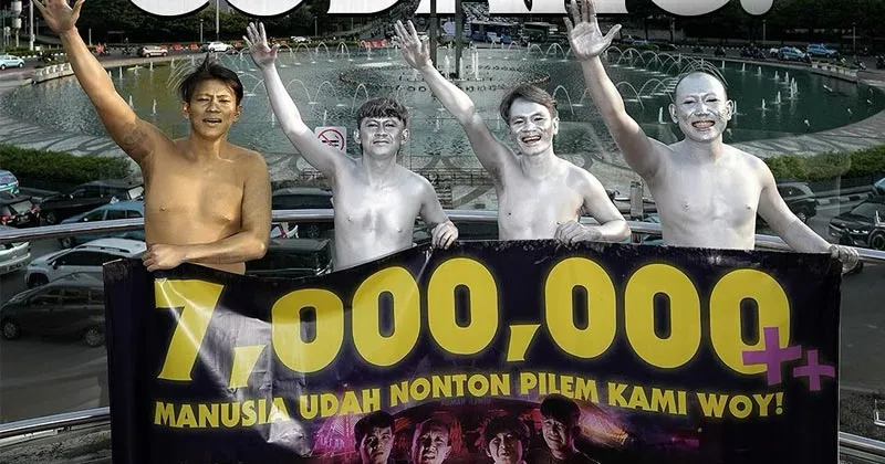 Capai 7 Juta Penonton, Pemain Agak Laen Jadi Manusia Silver
