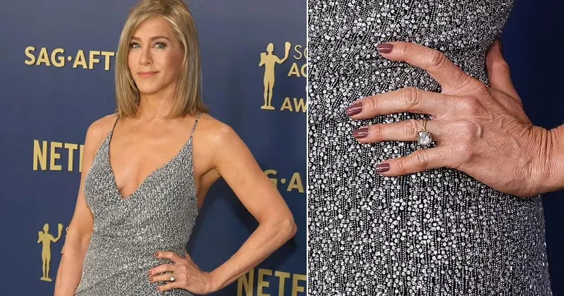 Pakai Cincin di Jari Manis, Jennifer Aniston Diam-diam Tunangan?