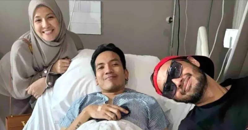 Momen Natasha Rizky Jenguk Desta di Rumah Sakit