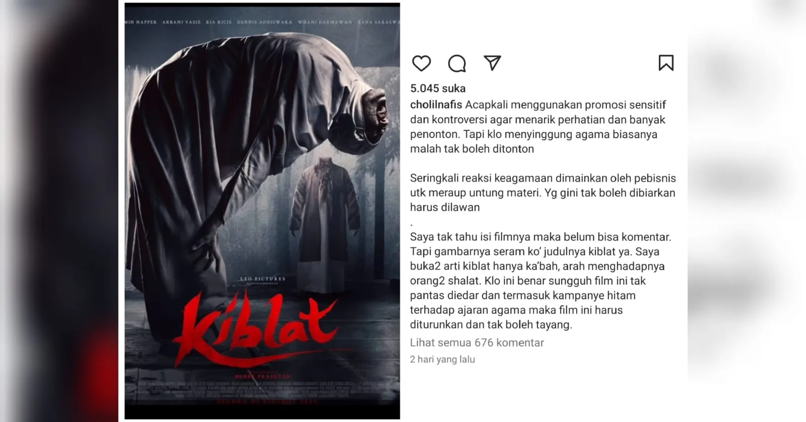 Terancam Gagal Tayang, Ini Sinopis Film Kiblat yang Dikritik MUI