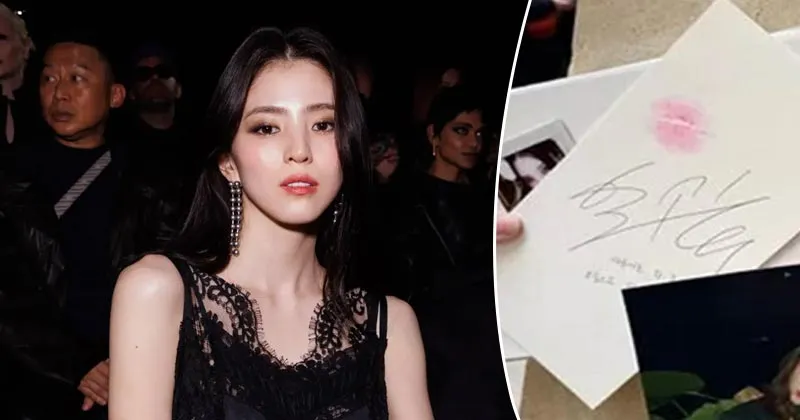 Han So Hee Bagi-Bagi ‘Ciuman’ Gratis di Paris