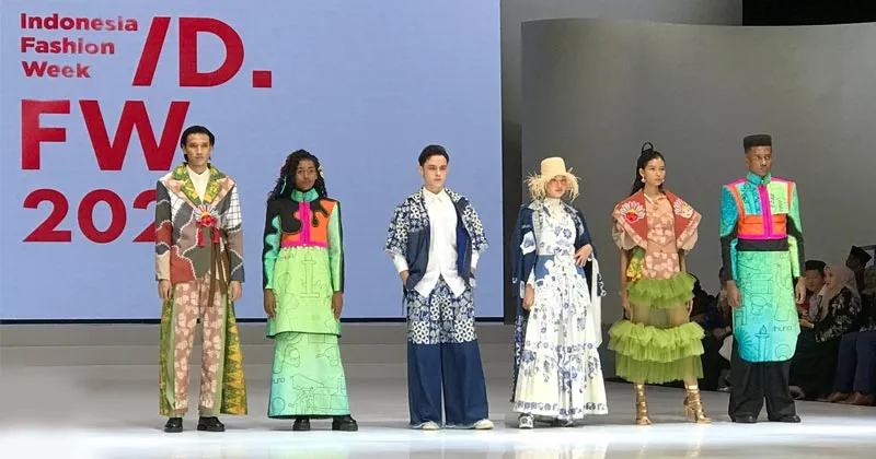 Langgam Jakarta Teranyam di Indonesia Fashion Week 2024