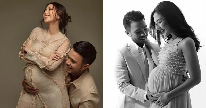 7 Potret Maternity Shoot Jessica Mila, Pamer Baby Bump Bareng Suami