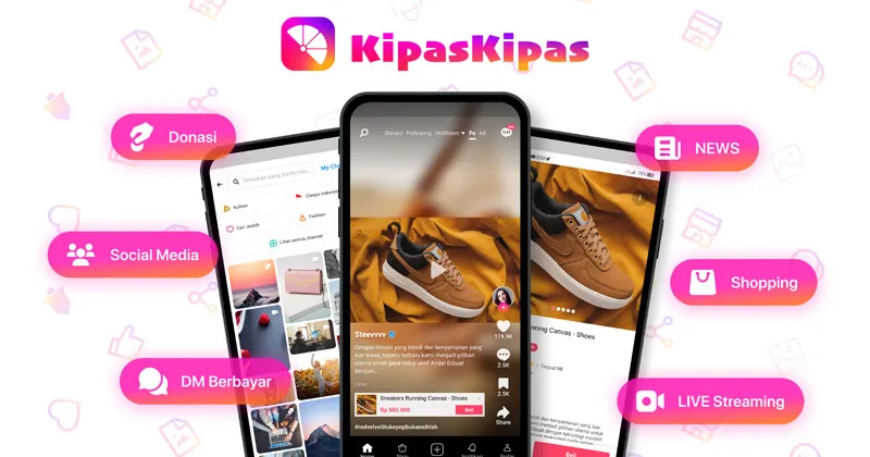 KipasKipas, Aplikasi Media Sosial Karya Anak Bangsa!