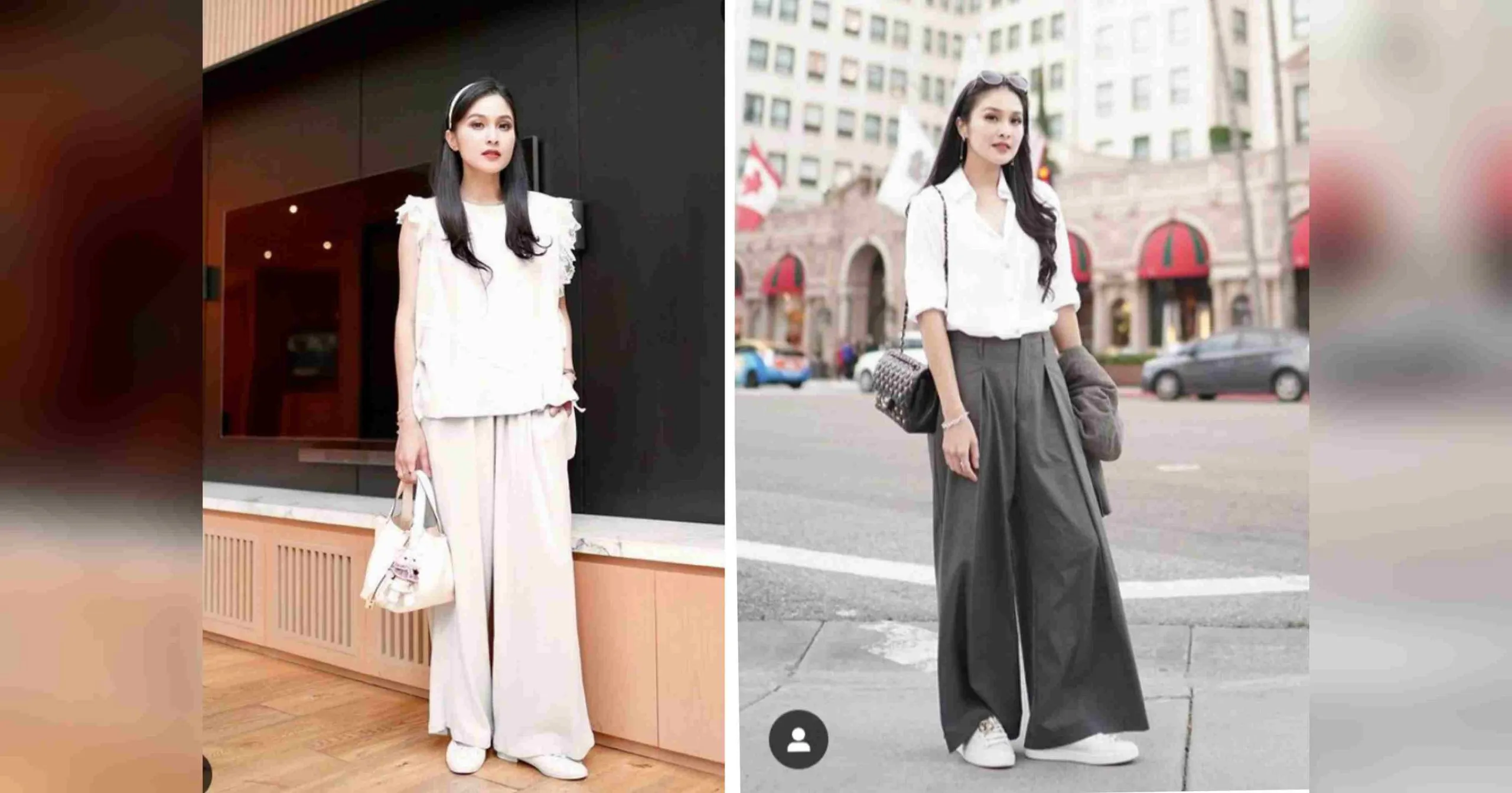 Celana Baggy ala Sandra Dewi