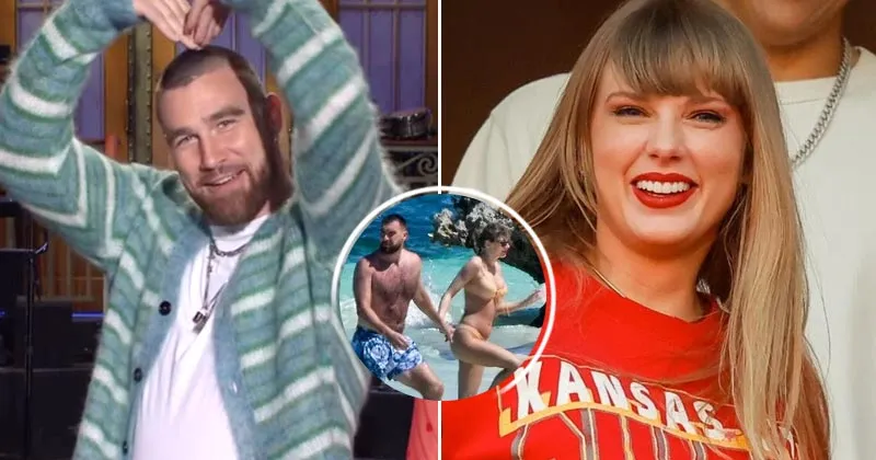 Mesranya Taylor Swift dan Travis Kelce di Pantai Bahamas