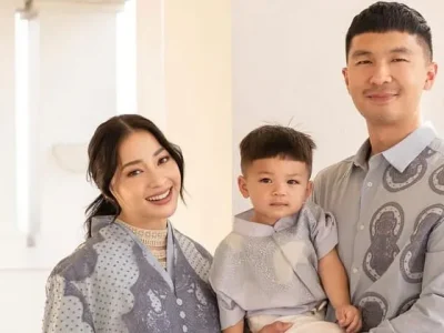 Nikita Willy bersama suami dan anak. Foto : Instagram/nikitawillyofficial94