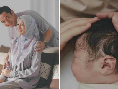 Kelahiran anak ketiga Alyssa Soebandono dan Dude Harlino. (Foto: Instagram @ichasoebandono)