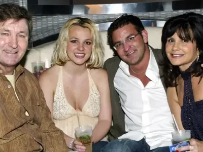 Britney Spears dan keluarganya. Foto: Dok. Corbis via Getty Images