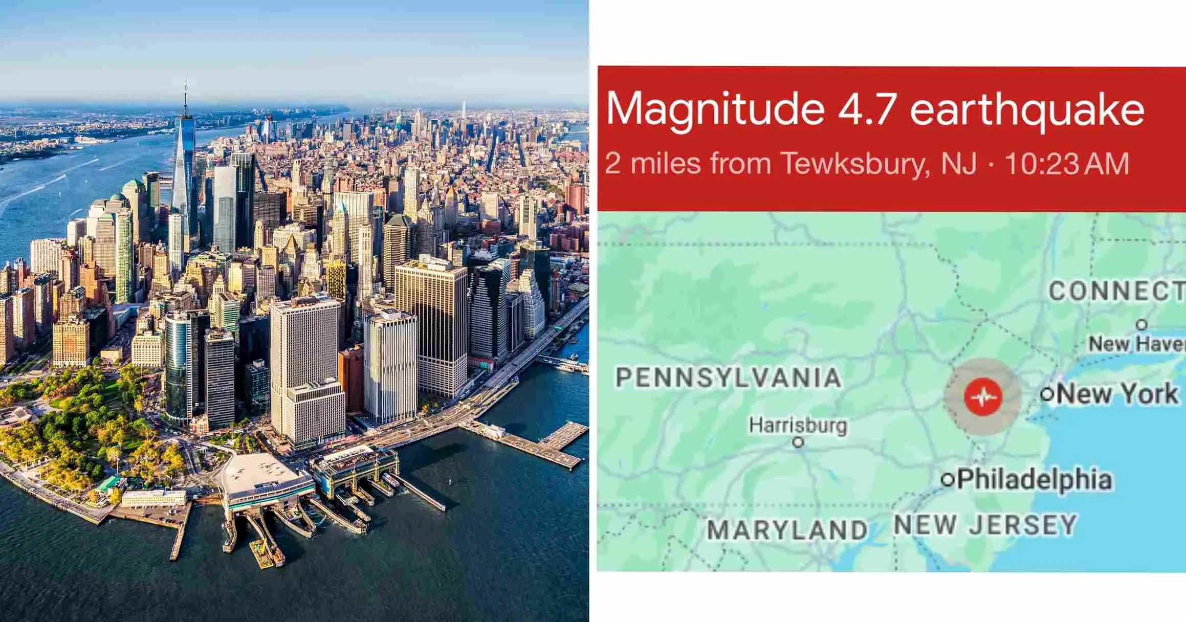 New York Diguncang Gempa Berkekuatan M4,7