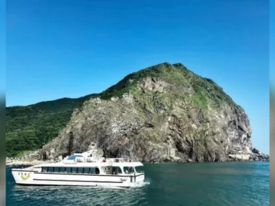 Guishan Island, pulau berbentuk kura-kura di Taiwan. (Foto: Dok. Okezone)