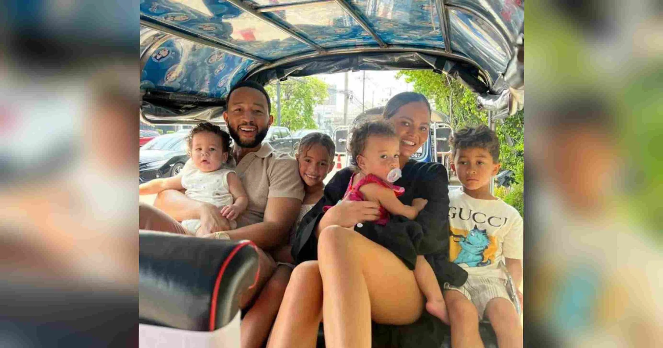 Potret John Legend dan Keluarga Berlibur Ke Thailand