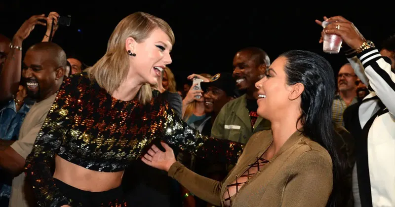100 Ribu Followers Kim Kardashian Hilang Gegara Taylor Swift
