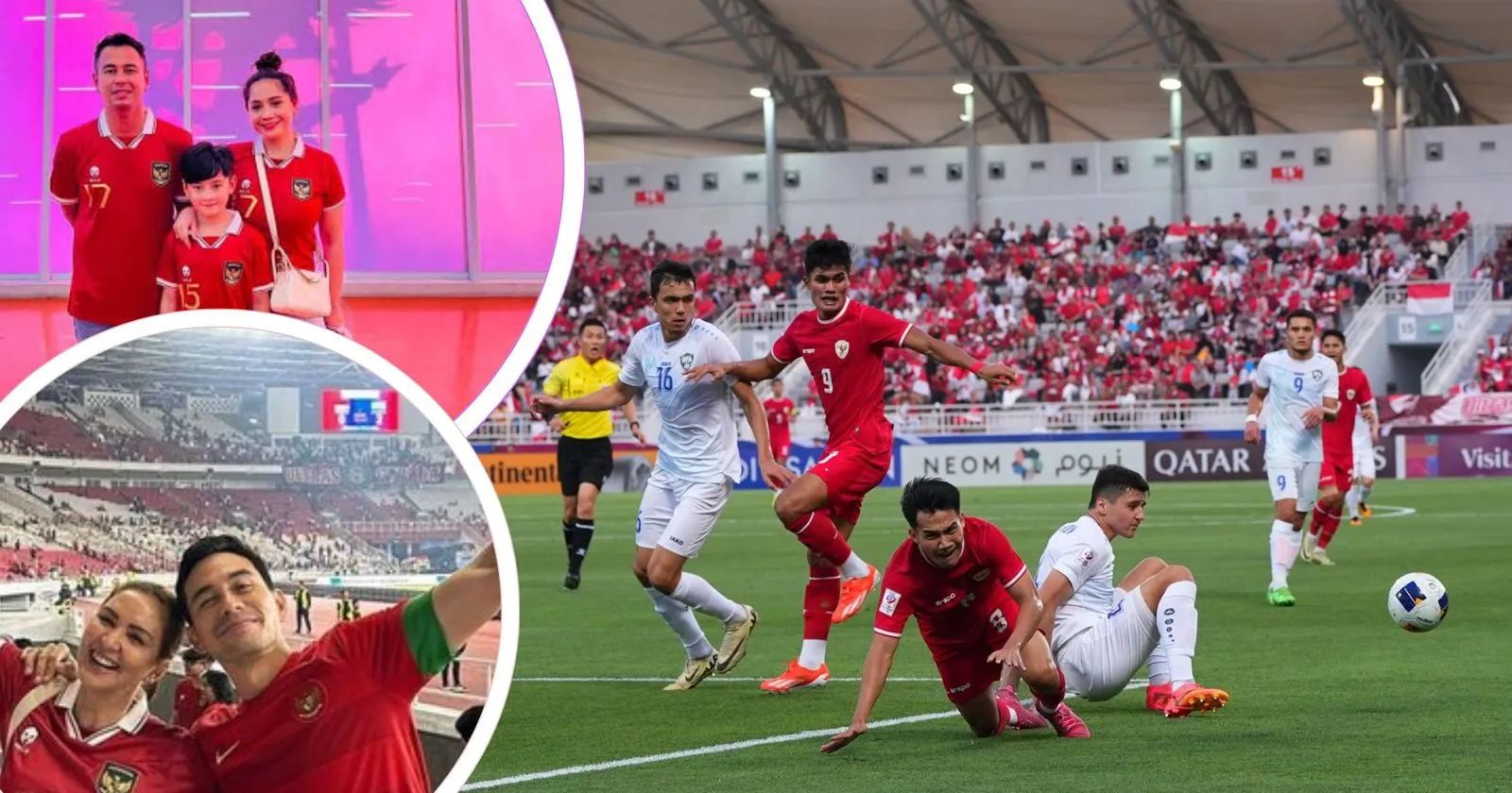 Komentar Para Artis Usai Timnas Indonesia Kalah Lawan Uzbekistan