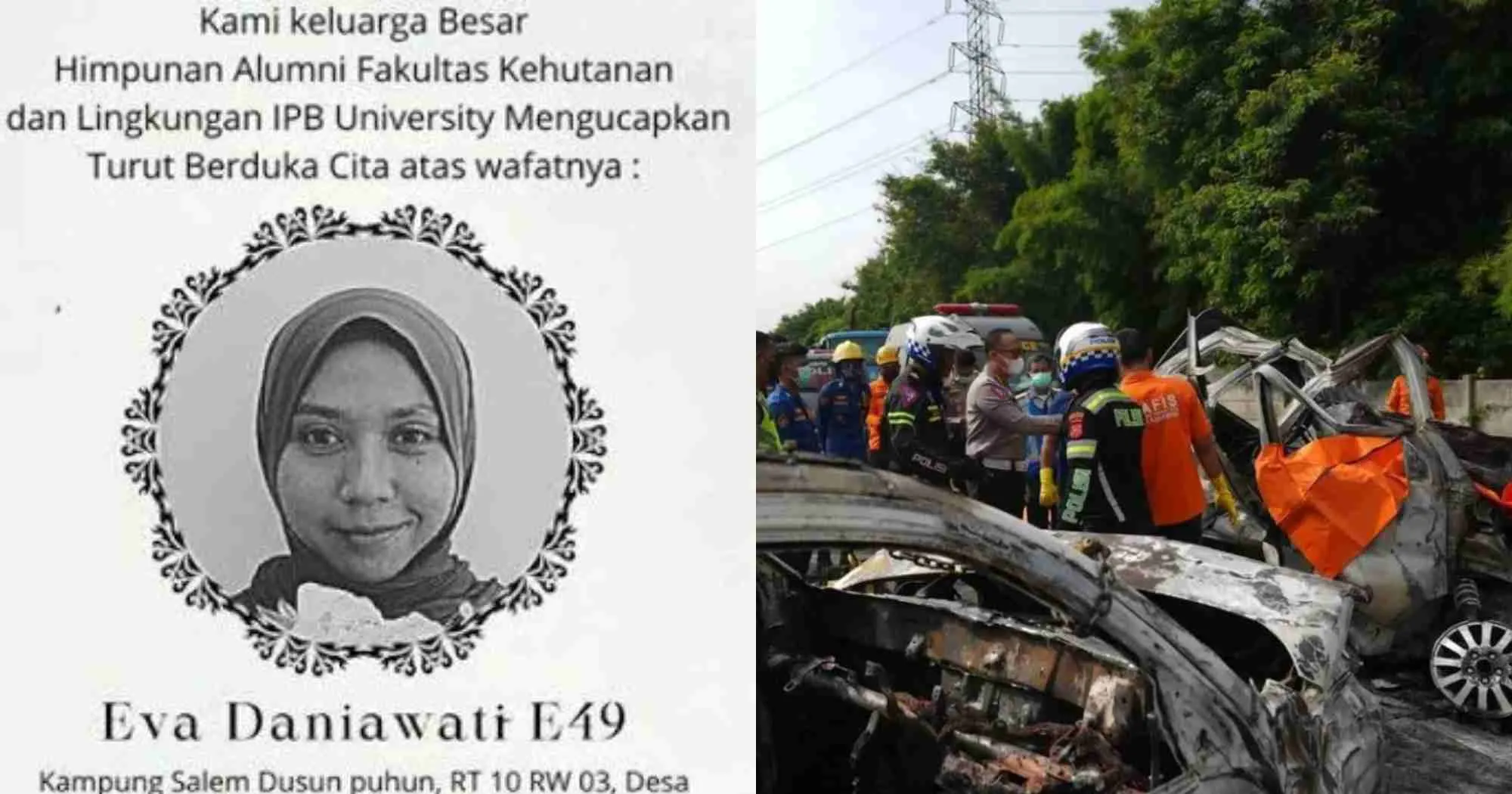 Curhat Eva Daniawati Sebelum Jadi Korban Kecelakaan Tol Jakarta Cikampek