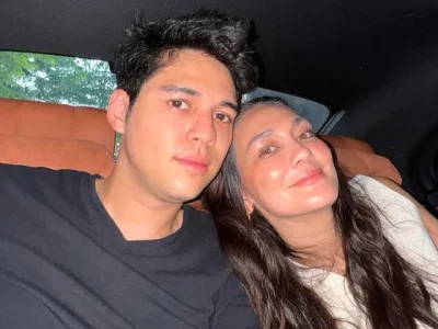 Maxime Bouttier dan Luna Maya. Foto: Dok. Instagram @lunamaya