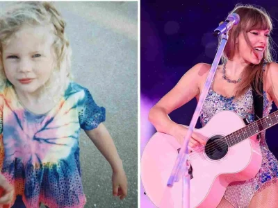 Taylor Swift dan potret masa kecil. (Foto: Instagram @taylorswift)
