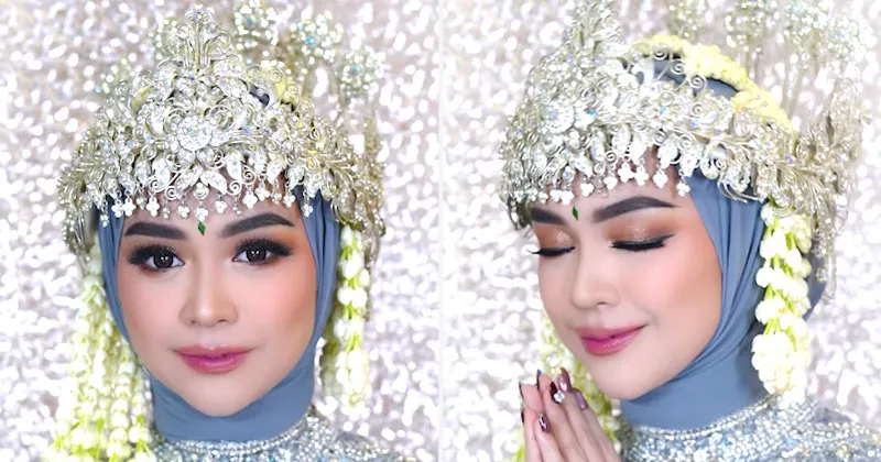 Penampilan Ria Ricis Pakai Siger Sunda, Dipuji Bak Pengantin Baru