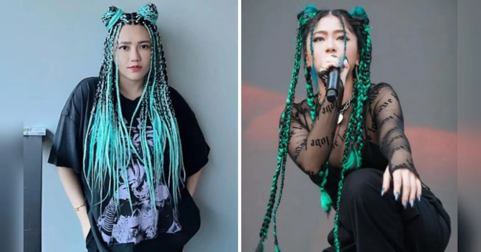 Gaya Rambut Baru Via Vallen Mirip DJ Taiwan RayRay