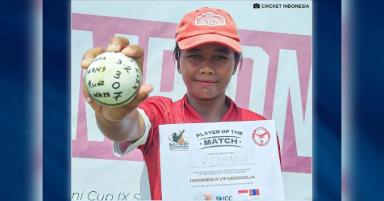 Debut Pertama, Atlet Kriket Putri Indonesia Cetak Rekor Dunia