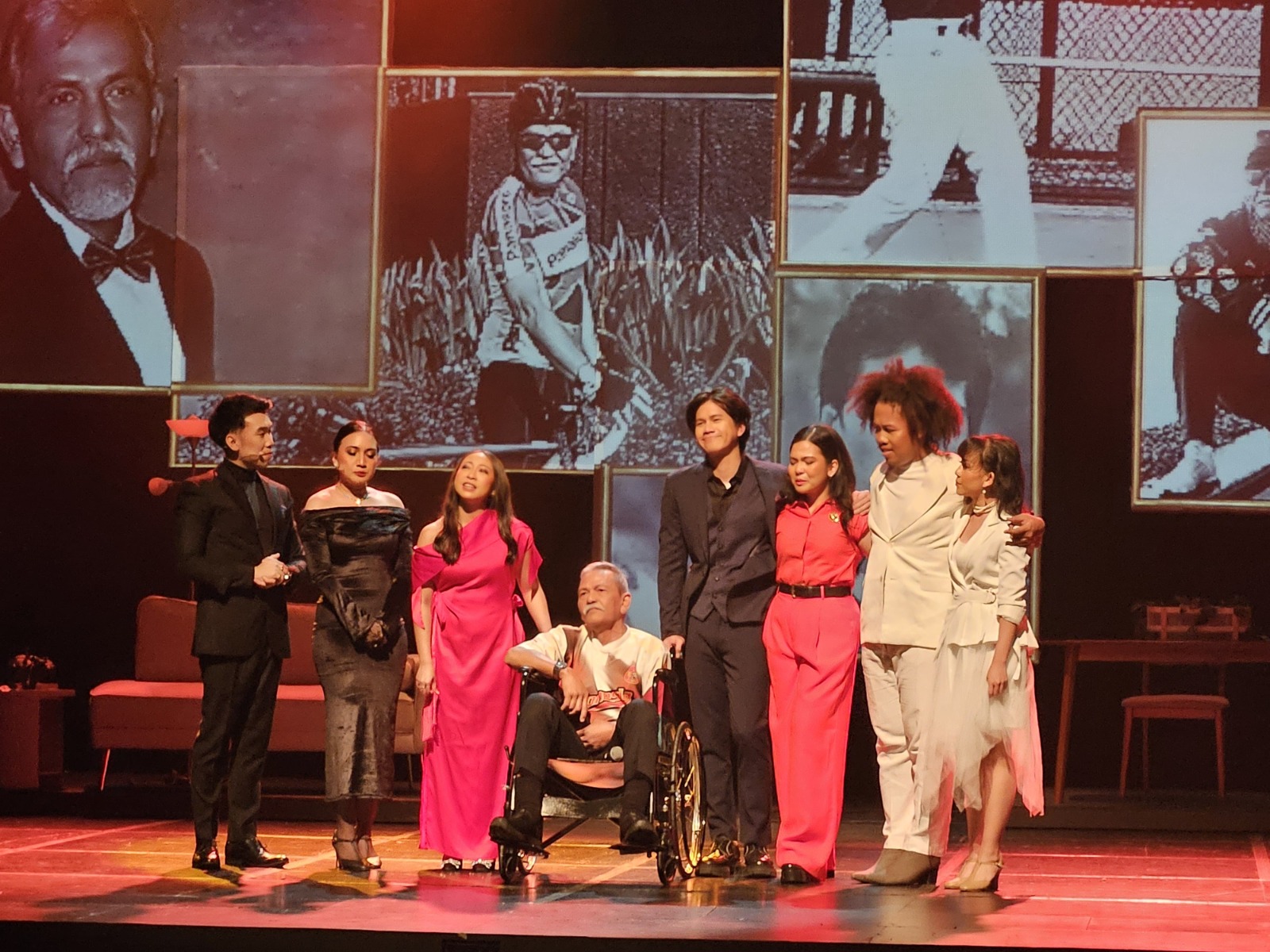 Kisah perjuangan hidup Berthie dengan satu paru diceritakan dalam pertunjukkan teater musikal. (Foto: Naomi/Nyata)