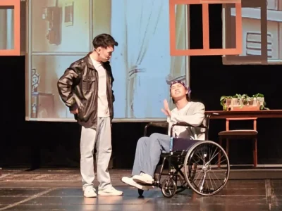 Pertunjukkan teater musikal untuk para pejuang kanker. (Foto: Naomi/Nyata)