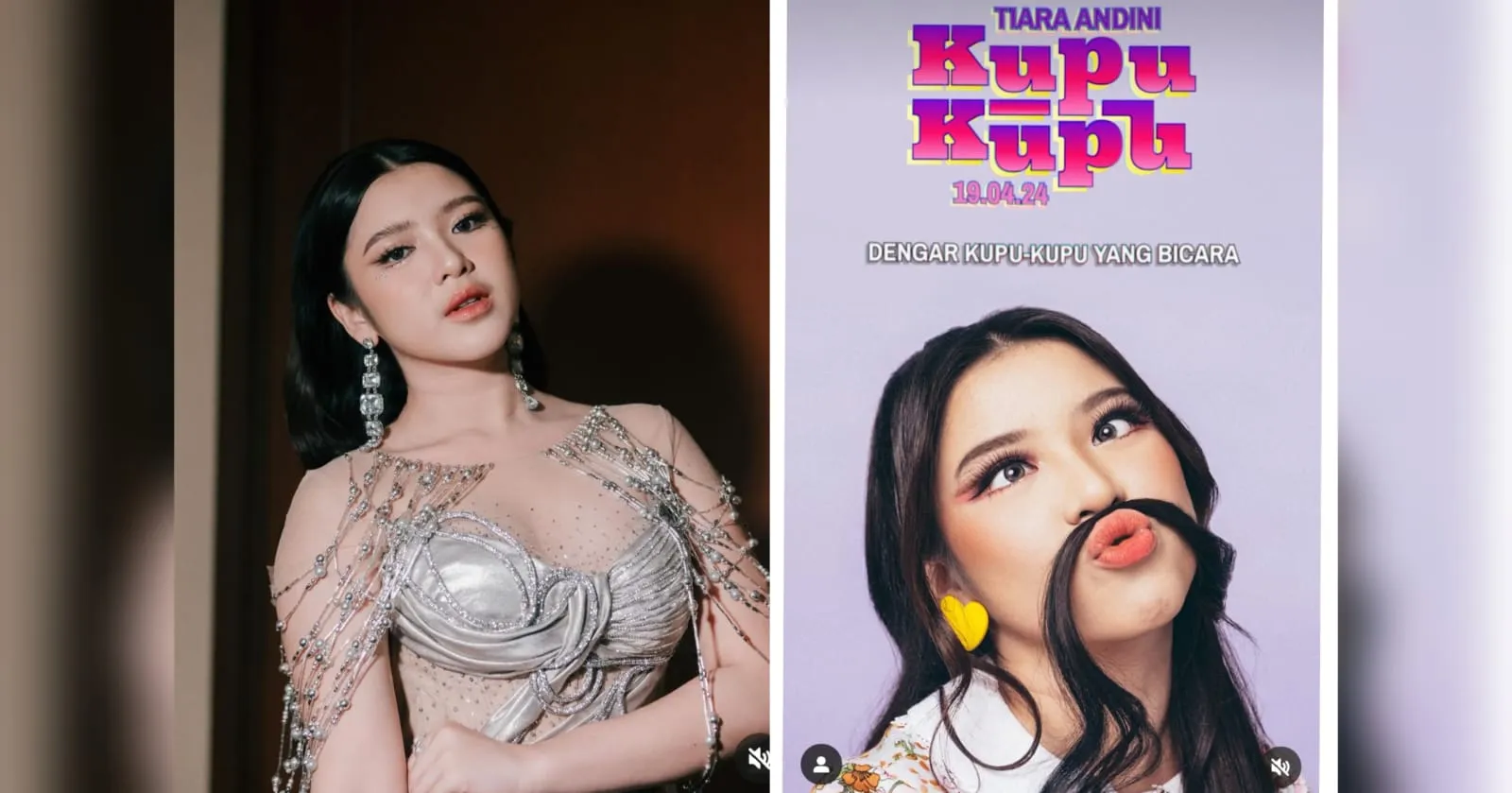Lewat Lagu Kupu Kupu, Tiara Andini Curhat Sulit Ungkapkan Rasa Cinta