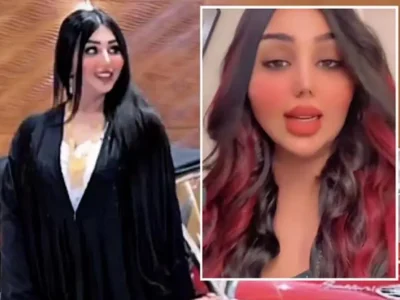 Um Fahad, TikToker Irak tewas ditembak pria tak dikenal. (Foto: Kolase/TikTok @omfaahad)