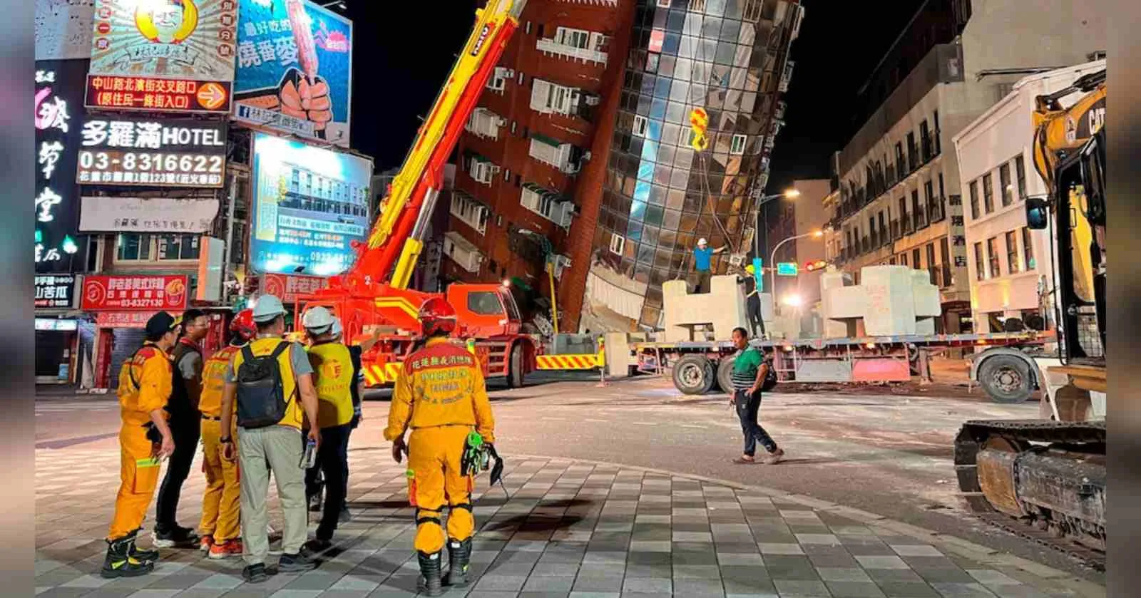Penyelamatan Warga Terdampak Gempa di Taiwan Terus Berlanjut