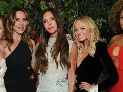 Space Girls merayakan ultah Victoria Beckham yang ke-50. Foto: Dok. Instagram @victoriabeckham