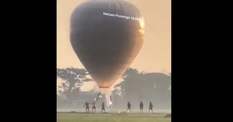 Viral Balon Udara Meledak di Ponorogo, Lukai 4 Remaja