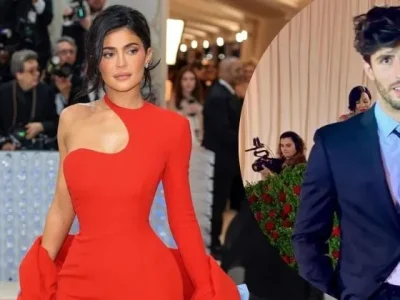 DIPECAT: Model pria asal Italia mengaku tak dipekerjakan lagi di Met Gala gegara mencuri spotlight Kylie Jenner. Foto: Dok. DIMITRIOS KAMBOURIS//GETTY IMAGES/Instagram @EugenioCasnighi