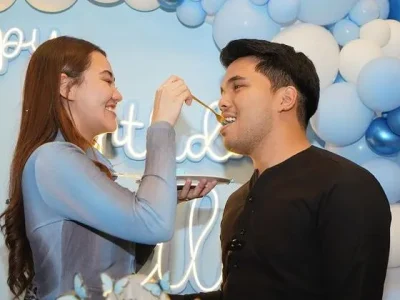 Potret kebersaman Thariq Halilintar dan Aaliyah Massaid. Foto : Instagram/thariqhalilintar